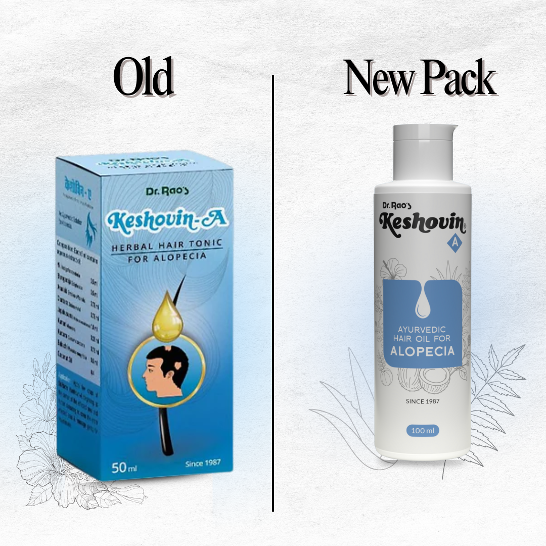 Keshovin-A Ayurvedic Hair Oil for Alopecia