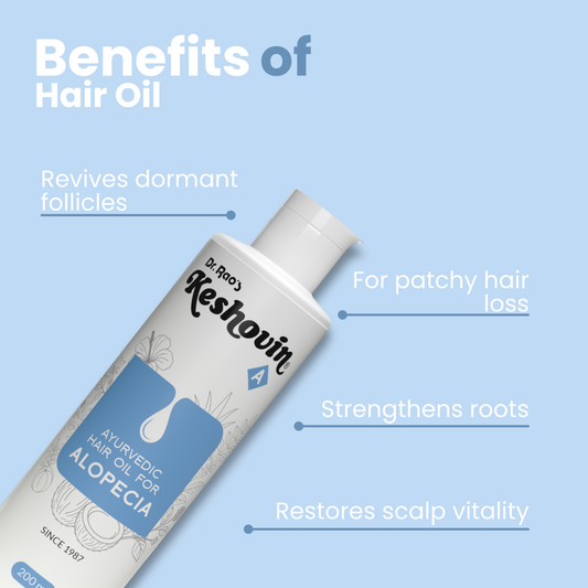 Keshovin-A Ayurvedic Hair Oil for Alopecia