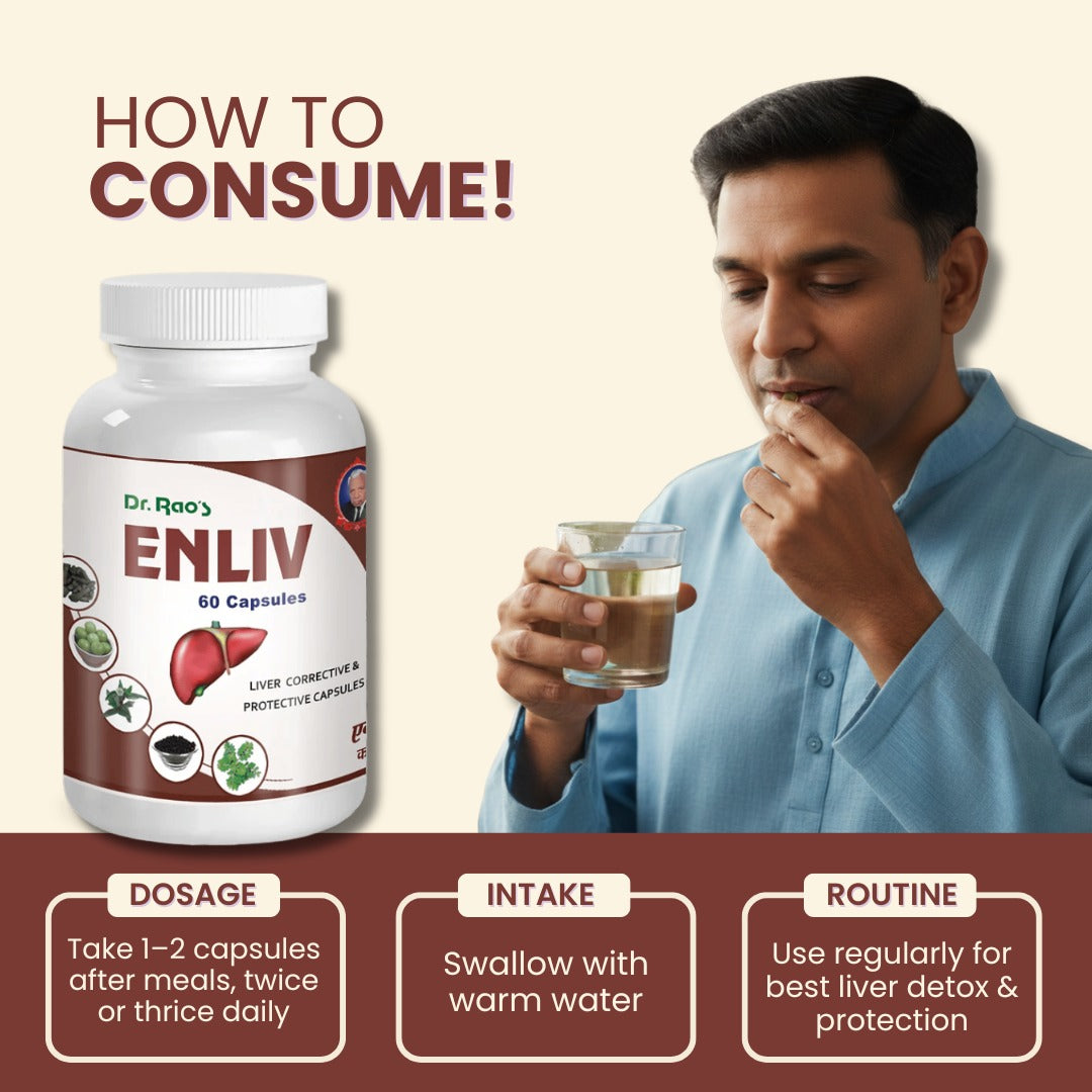 Enliv Liver Corrective Capsules