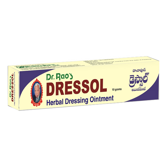 Dressol herbal ointment for Extensive Burns