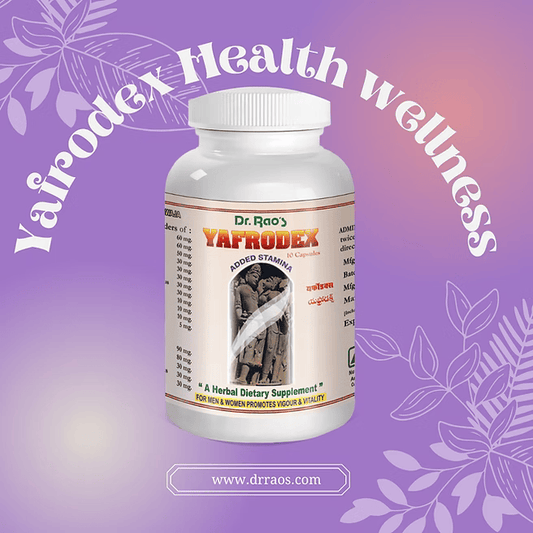 Yafrodex Health Wellness Capsules: Boost Energy & Endurance Naturally
