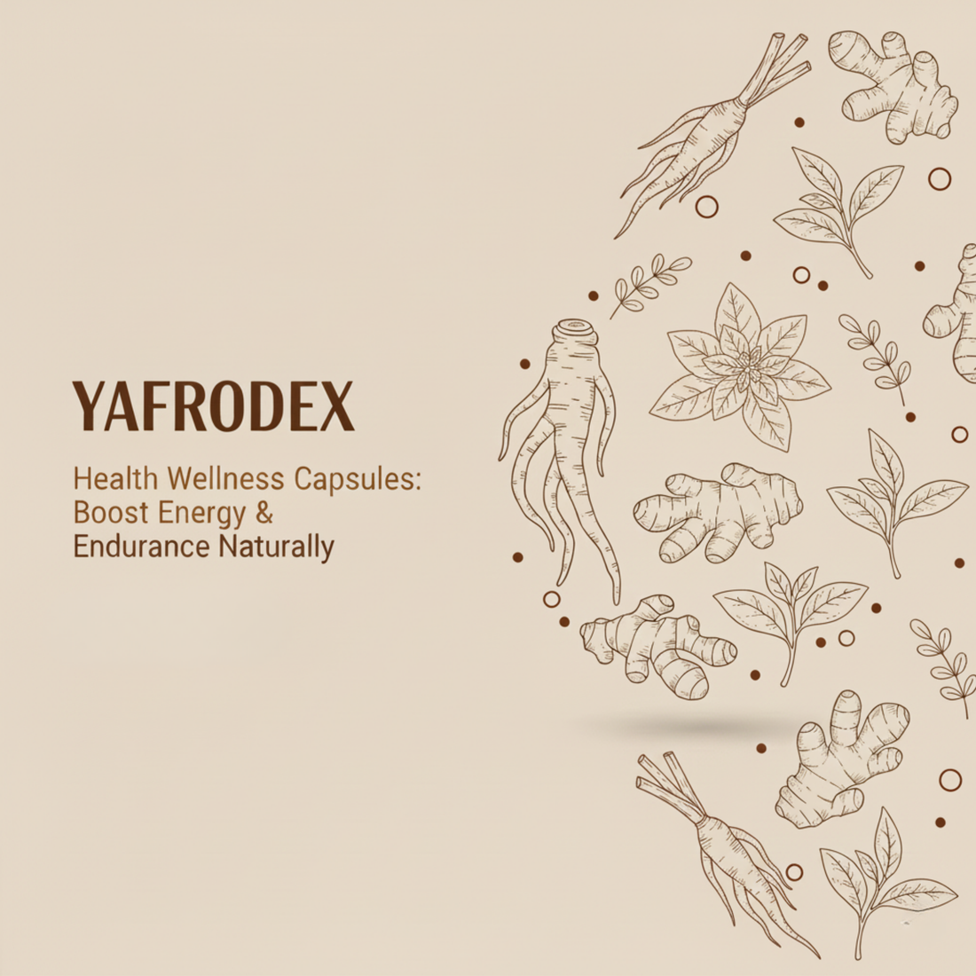 Yafrodex Health Wellness Capsules: Boost Energy & Endurance Naturally