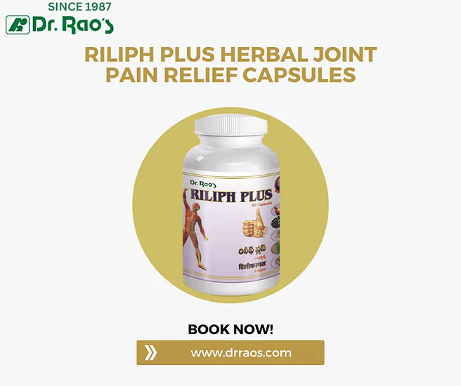 Herbal Joint pain relief capsules-RILIPH PLUS – Dr. Rao's Herbal