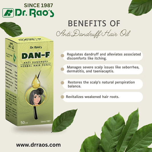 DAN-F Anti dandruff herbal hair Oil