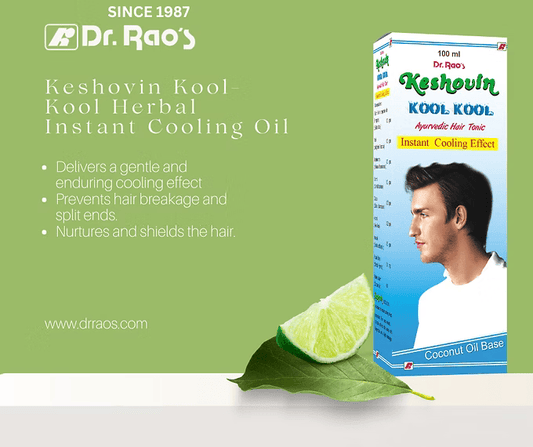 Keshovin Kool-Kool Herbal Instant Cooling Oil For Head