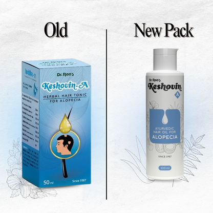 Keshovin-A Ayurvedic Hair Oil for Alopecia