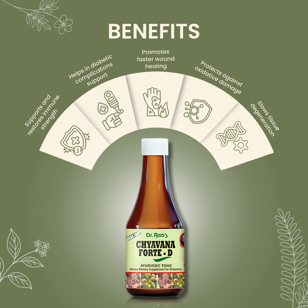 Sugar-Free Immunity & Energy Support for Diabetic Care – Chyavana Forte-D Ayurvedic Tonic