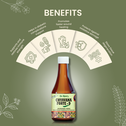 Sugar-Free Immunity & Energy Support for Diabetic Care – Chyavana Forte-D Ayurvedic Tonic