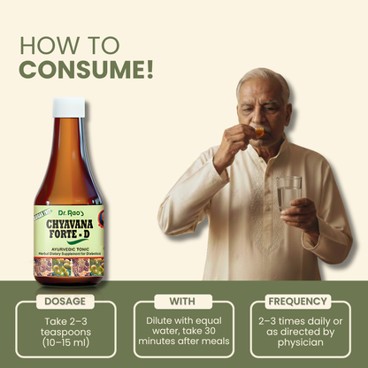 Sugar-Free Immunity & Energy Support for Diabetic Care – Chyavana Forte-D Ayurvedic Tonic