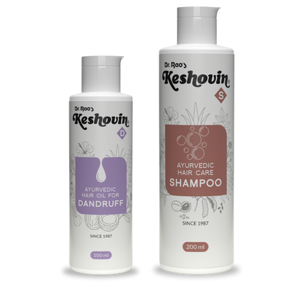 Combo of Dan-F (100ml), Keshovin Shampoo (200ml)