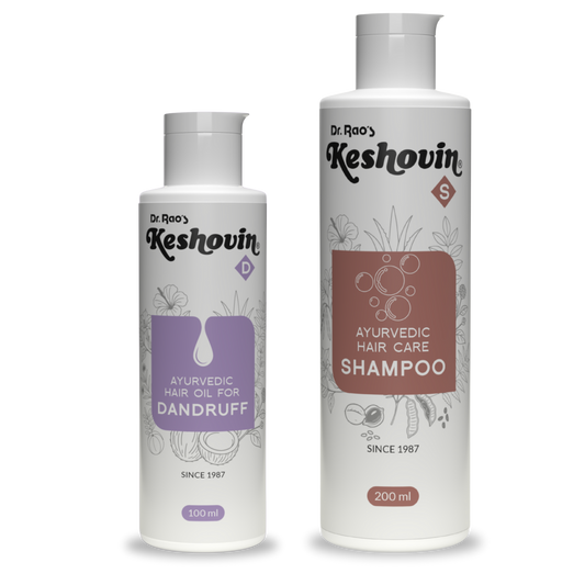 Combo of Dan-F (100ml), Keshovin Shampoo (200ml)