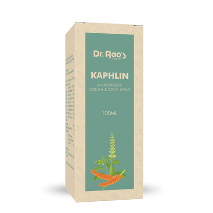 Relief from Dry & Productive Cough, Throat Irritation & Chest Congestion – Kaphlin Ayurvedic Cough Syrup