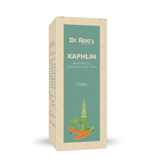 Relief from Dry & Productive Cough, Throat Irritation & Chest Congestion – Kaphlin Ayurvedic Cough Syrup