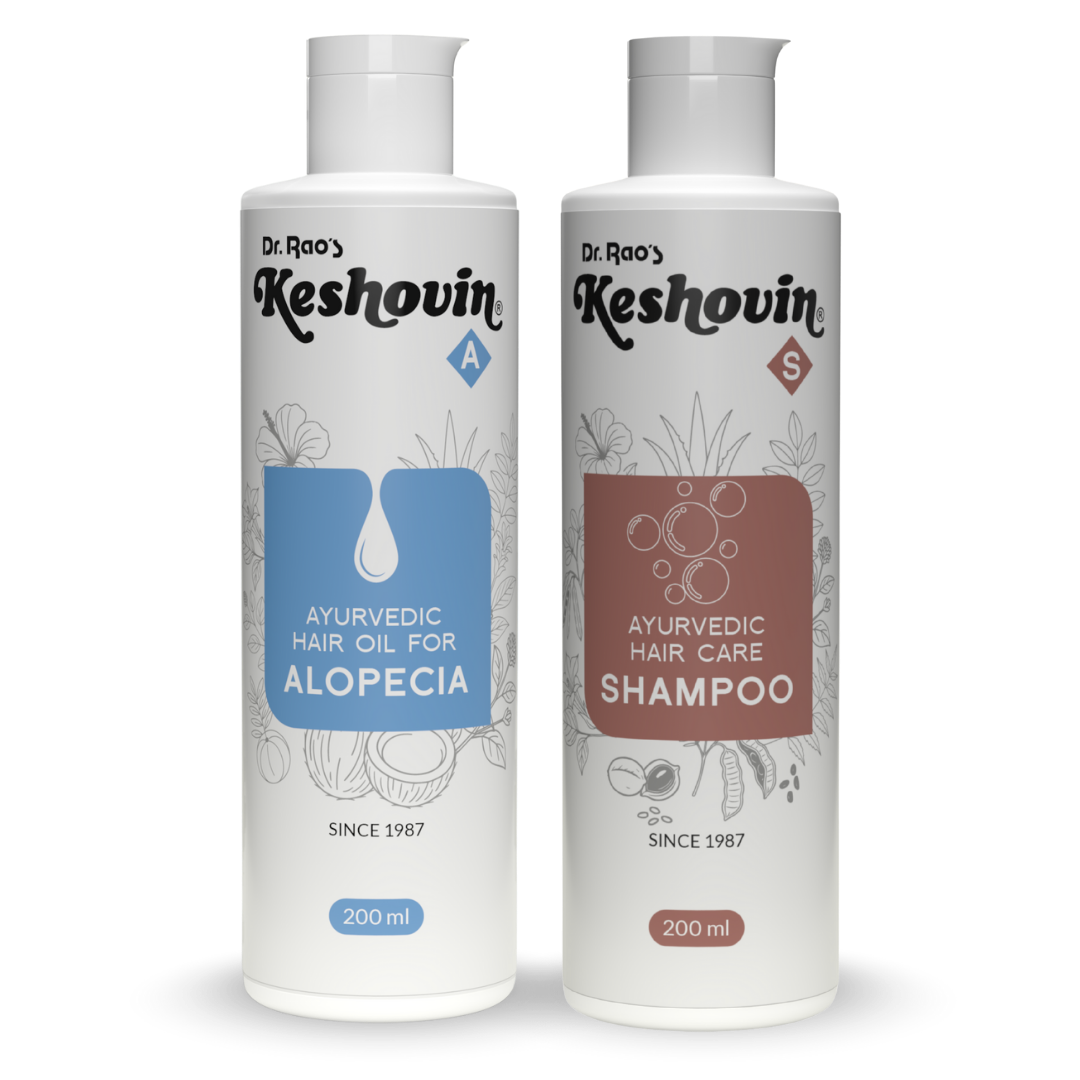 Keshovin-A Ayurvedic Hair Oil for Alopecia