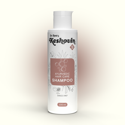 Keshovin Herbal Ayurvedic hair shampoo for healthy scalp and Hair growth