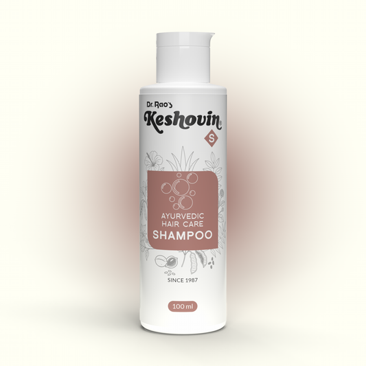 Keshovin Herbal Ayurvedic hair shampoo for healthy scalp and Hair growth