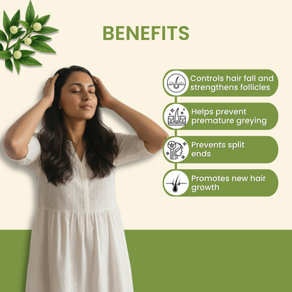 Keshovin Ayurvedic hair growth oil