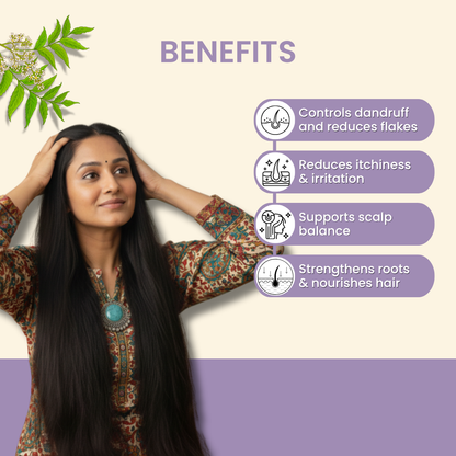 Anti-Dandruff & Scalp Healing Relief Solution – Keshovin-D Anti Dandruff Herbal Hair Oil