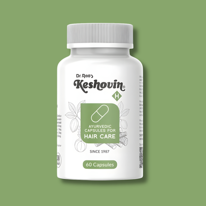 Stronger Roots, Reduced Hair Fall & Improved Hair Thickness – Keshovin Hair Nourishing Growth Supplements