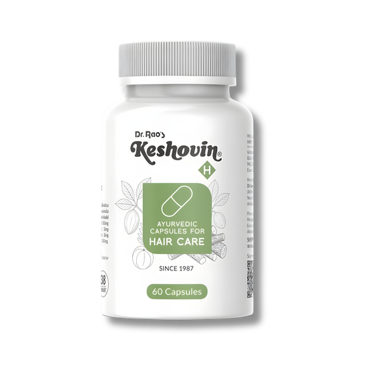 Stronger Roots, Reduced Hair Fall & Improved Hair Thickness – Keshovin Hair Nourishing Growth Supplements