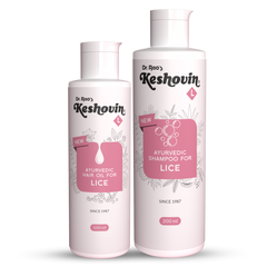 Complete Lice Control & Scalp Soothing Solution – Keshovin-L Ayurvedic Anti Lice Hair Oil