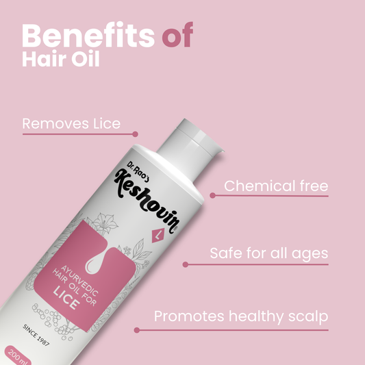 Keshovin-L Herbal Anti Lice Hair Oil