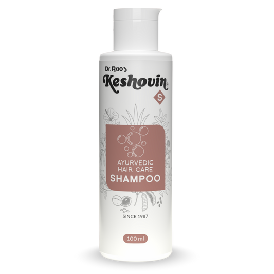 Keshovin Herbal Ayurvedic hair shampoo for healthy scalp and Hair growth