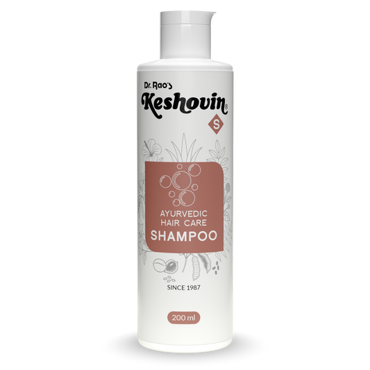 Keshovin Herbal Ayurvedic hair shampoo for healthy scalp and Hair growth