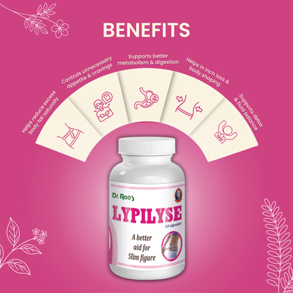 Fat Reduction, Appetite Control & Metabolism Support Capsules – Lypilyse Excess Fat Burn Capsules