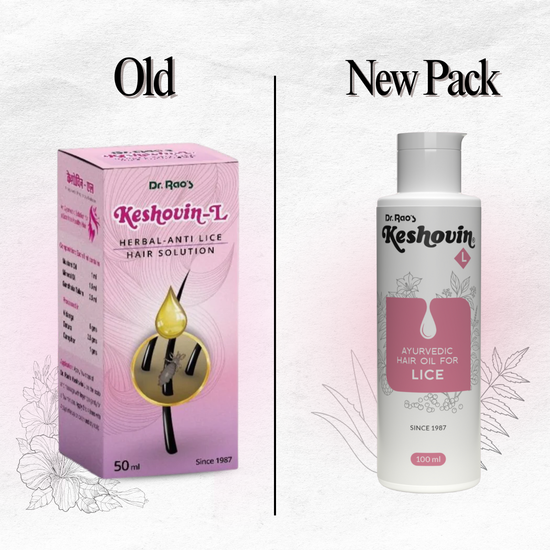 Keshovin-L Herbal Anti Lice Hair Oil