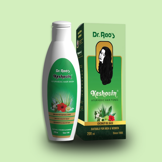 Combo offer Keshovin Hair Tonic (200ml),Keshovin Hair Wash (200ml)