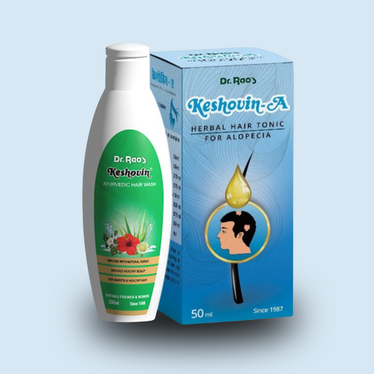 Combo offer Keshovin-A (50ml), Keshovin Hair Wash (200ml)