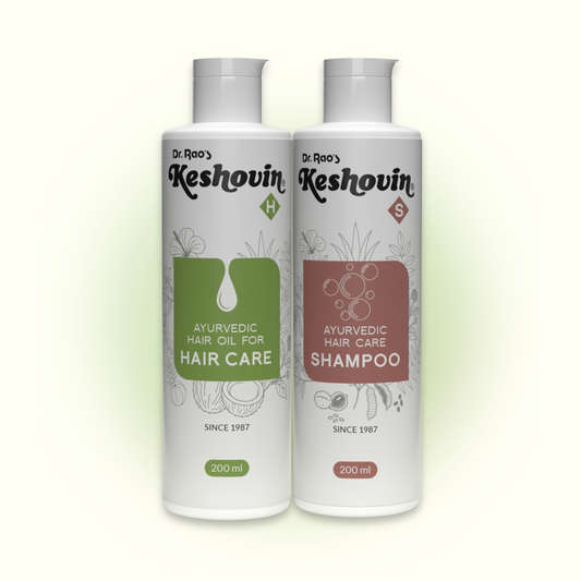 Combo of Keshovin Hair oil (200ml),Keshovin Shampoo (200ml)