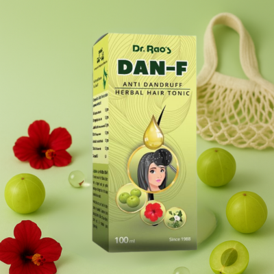 DAN-F Anti Dandruff Herbal Hair Tonic Oil