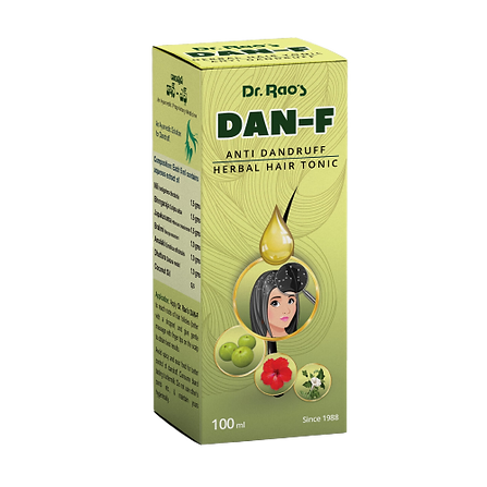 DAN-F Anti Dandruff Herbal Hair Tonic Oil
