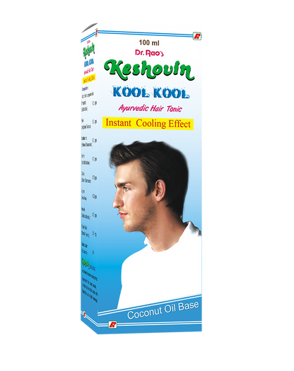 Instant Head Cooling & Relaxation with Scalp Nourishment – Keshovin Kool-Kool Herbal Instant Cooling Oil