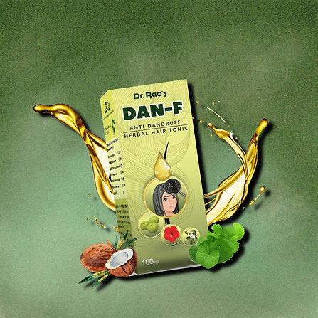 DAN-F Anti Dandruff Herbal Hair Tonic Oil