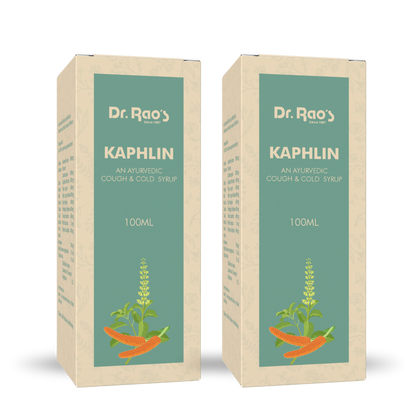 Relief from Dry & Productive Cough, Throat Irritation & Chest Congestion – Kaphlin Ayurvedic Cough Syrup