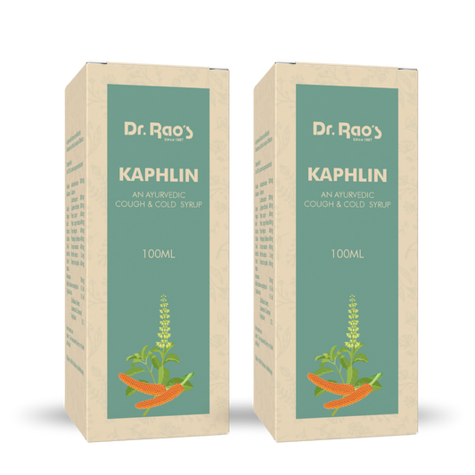 Relief from Dry & Productive Cough, Throat Irritation & Chest Congestion – Kaphlin Ayurvedic Cough Syrup